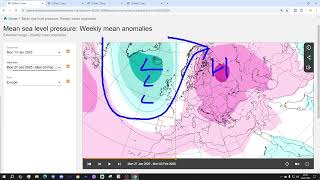 EC 30 Day Weather Forecast For UK \u0026 Europe: 13th January To 10th February 2025