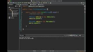 Java: lesson 28 method override