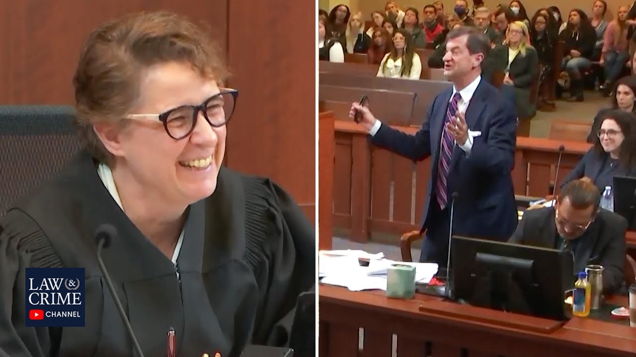 Everyone Laughs When Judge Calls Johnny Depp's Lawyer a ‘Snarky Guy’