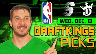 DraftKings NBA DFS Lineup Picks Today (12/13/23) | NBA DFS ConTENders