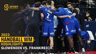 Frankreich wird Gruppensieger: Sieg gegen Slowenien | SDTV Handball
