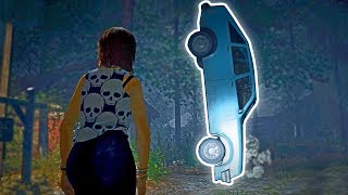 We flipped the car!!! - Friday the 13th The Game