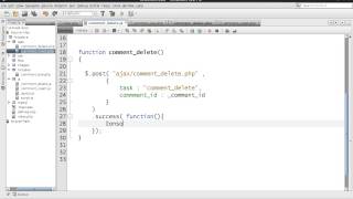 AJAX - Comment Box with [ Javascript jQuery JSON PHP MySQL ] - Step by Step How to Guide - Part 17