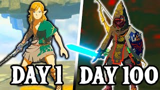 I Spent 100 Days in Zelda Tears of the Kingdom, Here's What Happened