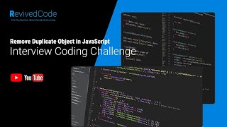 Interview Trick: Top JavaScript Interview Question: Remove Duplicate Objects Explained