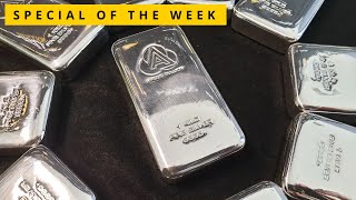 SPECIAL: Ainslie 1kg Silver Bars (24hrs ONLY!)