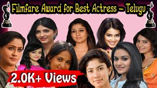 Filmfare Award for Best Actress Telugu ★ Filmfare South ★ Samantha * Anushka ★ Keerthy Suresh★Trisha