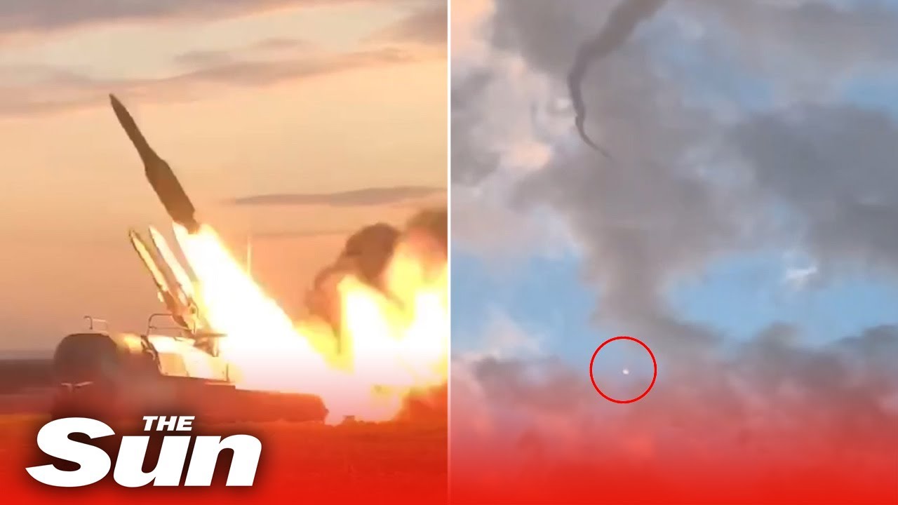 Ukrainian Missile BLOWS Russian Target Out Of The Sky With Direct Hit ...