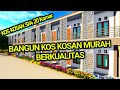 Biaya Bangun Kos kosan 2 lantai minimalis 20 kamar || Desain kos kosan 3x4 m | Animasi Konstruksi