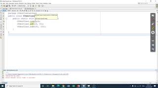 Java - Accessing Method from other Class