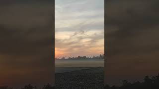 পড়ন্ত বিকেলে সূর্যাস্ত/Sunset in the late afternoon