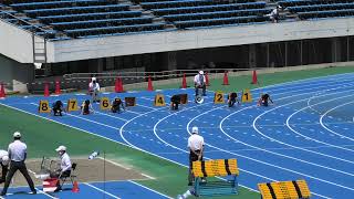 第２３回ジュニア陸上競技・チャレンジカップ東京　小学６年生男子１００ｍ　楓貴