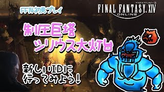 【FF14】初見プレイ 新IDに挑戦！『制圧巨塔 シリウス大灯台』【女性実況】