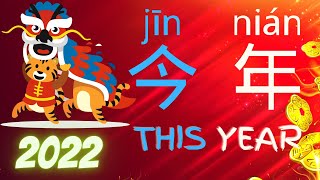 Last year, This Year, Next Year - Learn Chinese Vocabulary in Context for Beginners  #shorts