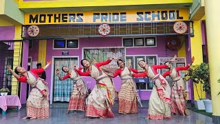 porbote porbote bihu dance /Bihu dance/bihu dance performance/bihu cover dance/ folk  dance of assam