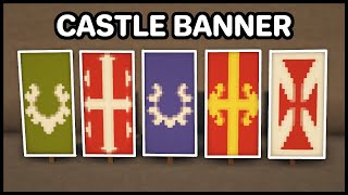 Minecraft: 5 Banner Designs For Village & Castle