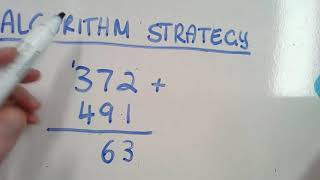 Algorithm Strategy for Addition