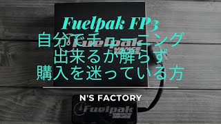 フューエルパックFP3　自分でチューニング出来るかわからず購入を迷っている方必見！！