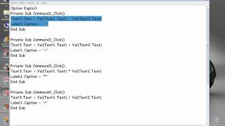 minicalculadora en visual basic