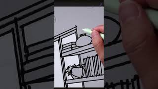 15 steps to interior drawing