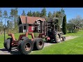 köp traktor fordson power major med kran och kärra på klaravik