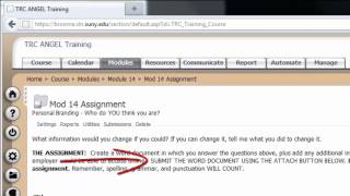Completing a Drop Box Assignment
