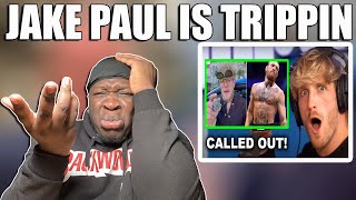 LOGAN PAUL'S REACTION TO JAKE PAUL CALLING OUT CONOR MCGREGOR! (REACTION)