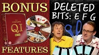 DELETED BITS: SERIES EFG | QI DVD Bonus Features