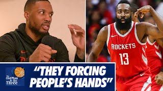 Damian Lillard On How James Harden And The Rockets Made Him TRULY Embrace The 3-Point Revolution
