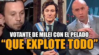 MILEI ARRASÓ en la encuesta del Pelado Trebucq y sus votantes dijeron esto | Break Point