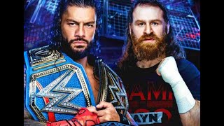 WWE2K22 ROMAN REIGNS vs Sami Zami ELIMINATION CHAMBER Match 2023  PS5 LIVE STREAM