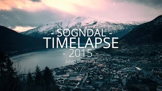 Sogndal TimeLapse 2015-2016 (Norway) 4K