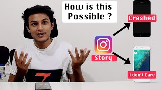 Why This Instagram Story Crashes/Kills Only IPhones | Is It Safe To Open This Story?