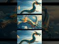 qinglong into the sea straight into the sky dragon real dragon earth present real body visual f