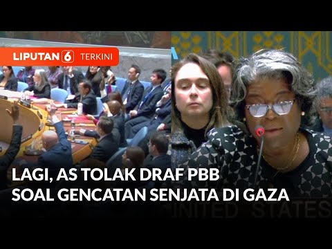 Lagi, Amerika Serikat Veto Draf Resolusi PBB Soal Gencatan Senjata Di ...