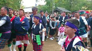 2017 和歌山県・日高川町 丹生神社 祭り45（江川若中）