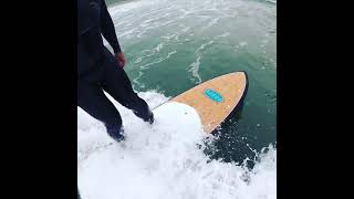 Sup surfing tiny waves on my 9ft sup by CHUBB