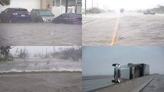 Storm Surge Overtakes Parts Of Cape Coral, FL - 9/28/2022