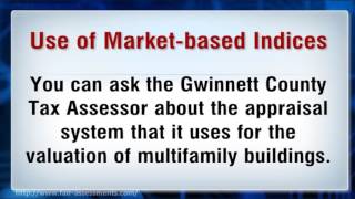 The Gwinnett County Tax Assessor Use of Market based Indices and Its Impact