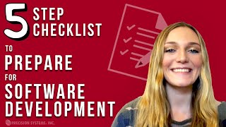 Software Pre-Development Checklist