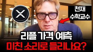 XRP 리플 수학 천재 교수의 예상 가격 #리플