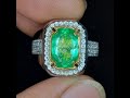 Batu Zamrud Asli Natural Green Beryl Central Grosir Gemstone