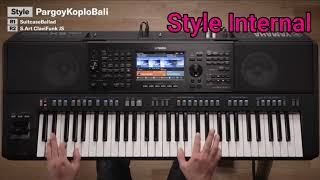 Demo Style dan Voice internal  Keyboard Yamaha Sx-920 dan Sx720