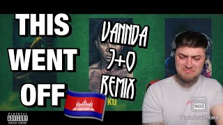 VannDa - J+O (Remix) ft. Reezy & Khmer jivit1 Lyric Video [REACTION]