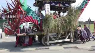 【4Ｋ】江の浦祇園祭(2) 2015　Fire Dragon Festival Enoura Gion Maturi Japan(Ultra HD)