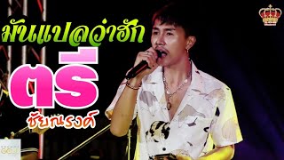 มันแปลว่าฮัก - ตรี ชันณรงค์ แสดงสด