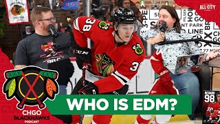 What do we know about Chicago Blackhawks prospect Ethan Del Mastro? | CHGO Blackhawks Podcast