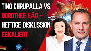 Tino Chrupalla vs. Dorothee Bär – Heftige Diskussion eskaliert #Interviews #Reden #Afd #Freiheit