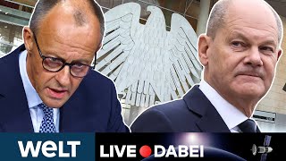 SCHOLZ IM KREUZVERHÖR: Kanzler muss Rede und Antwort in Befragung des Bundestags stehen | LIVE DABEI