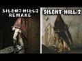 Silent Hill 2 Remake vs OG Silent Hill - Pyramid Head Fight Comparison